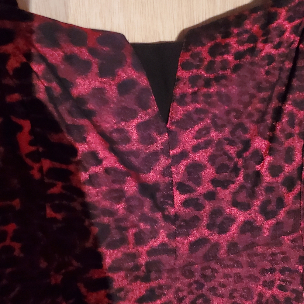 Torrid X Betsey Johnson Leopard Mini BabyDoll Dress, Size 14 NWT - Picture 6 of 9